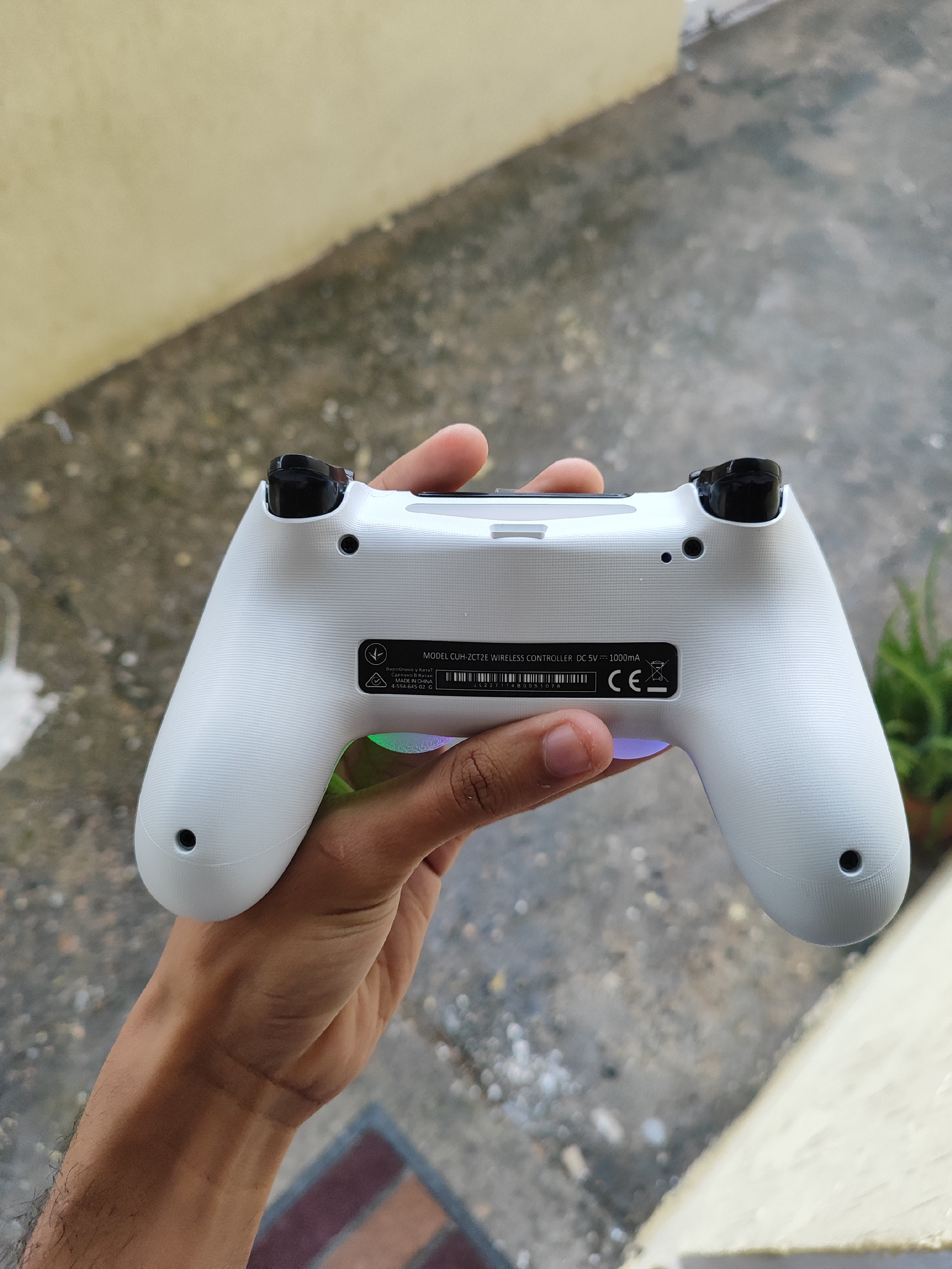 consolas y videojuegos - OFERTA Controlador inalámbrico iluminado GamingBoy para PS4/PC, Moviles Blanco 3