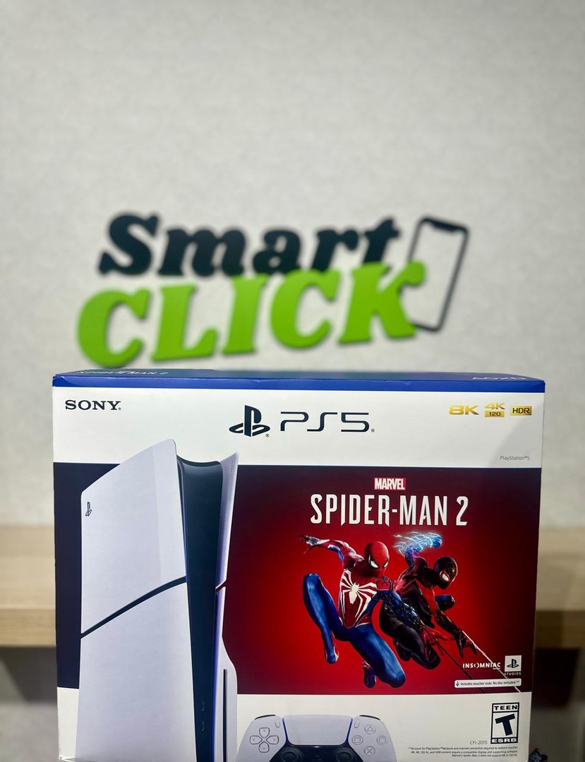 consolas y videojuegos - PLAY STATION 5 SLIM VERSION SPIDER - MAN 2 NUEVO SELLADO ( SOMOS TIENDA ) 0