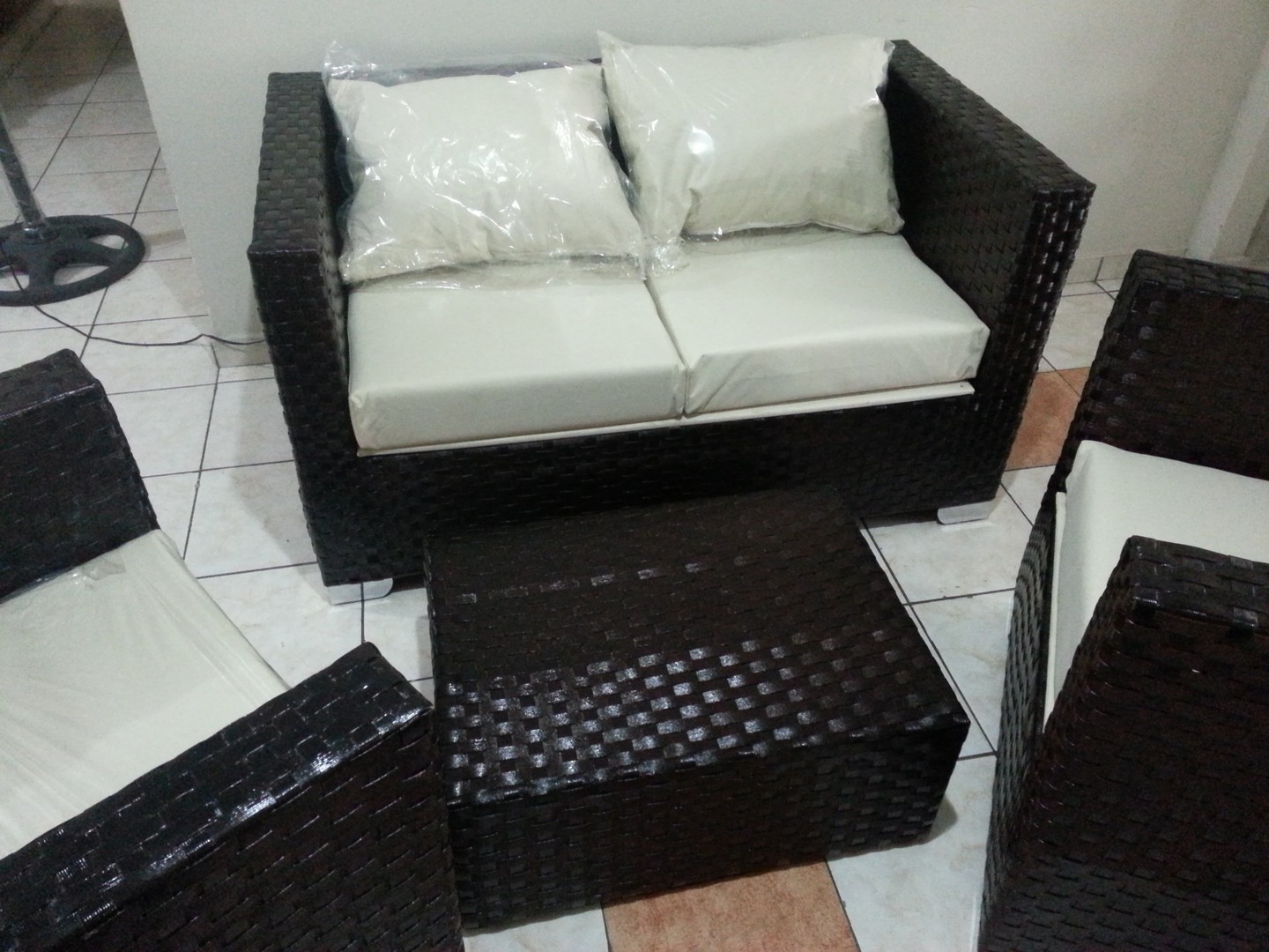muebles y colchones - Súper Oferta #2 Muebles en Rattan exterior  4 Piezas.
super DESCUENTO 2