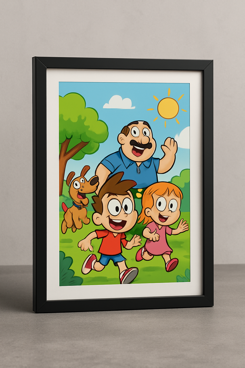 decoración y accesorios - Póster personalizado enmarcado 2