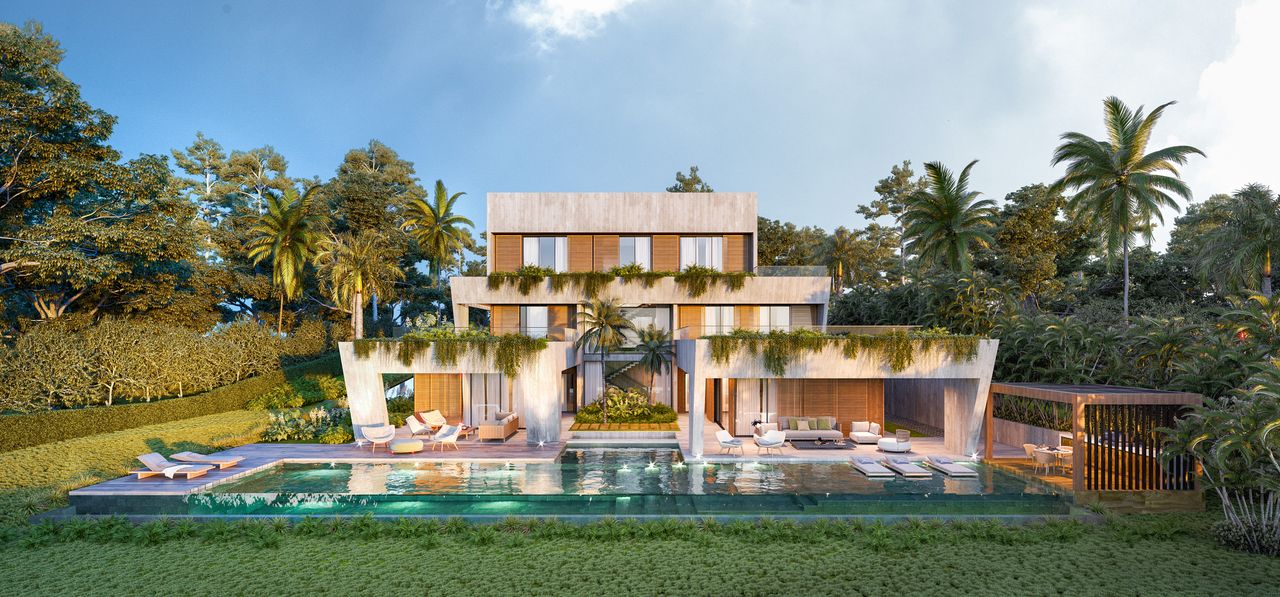 casas vacacionales y villas - VILLA DE LUJO EN CAP CANA DE 6 HABITACIONES 2