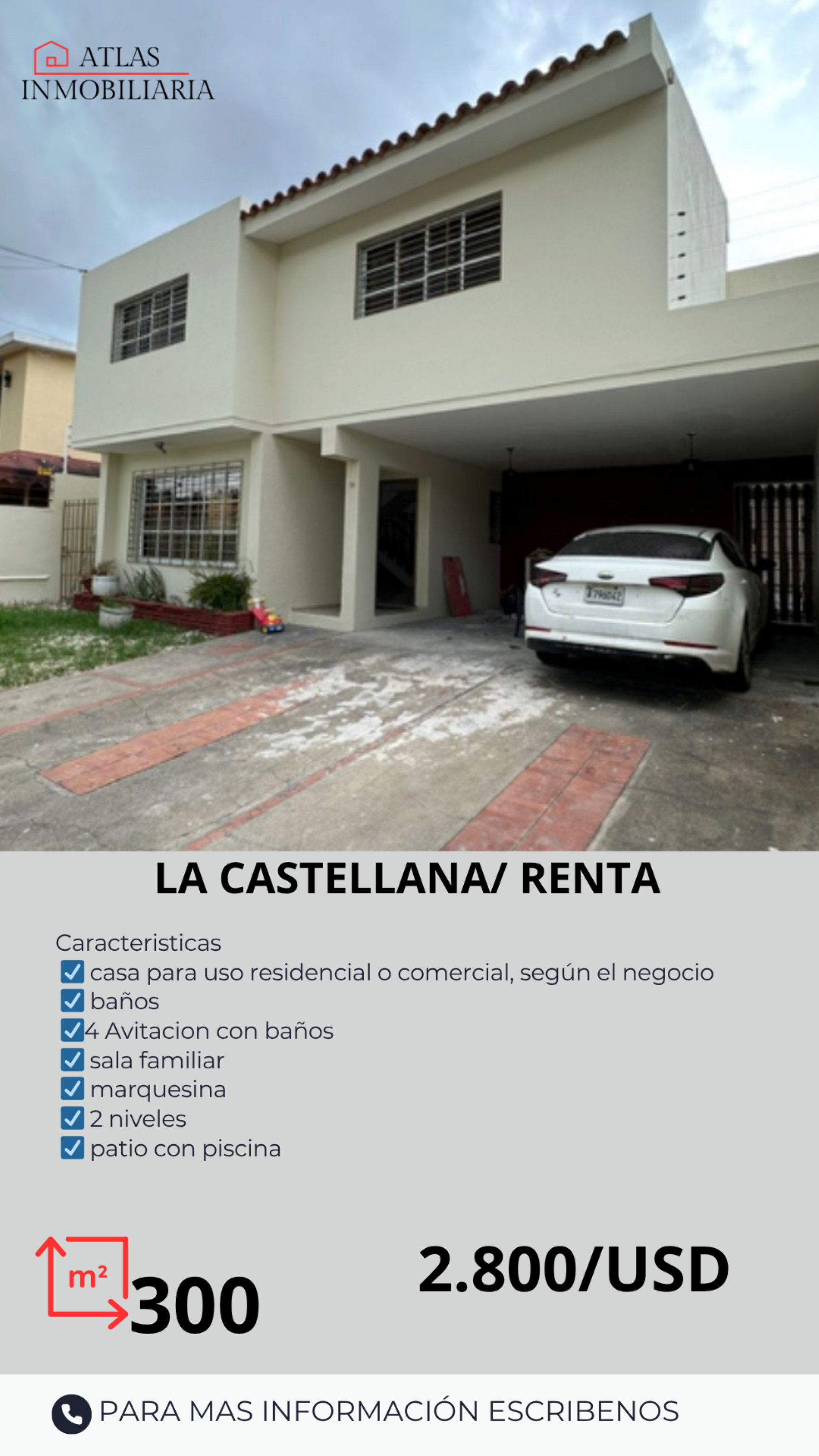oficinas y locales comerciales - se alquila casa 