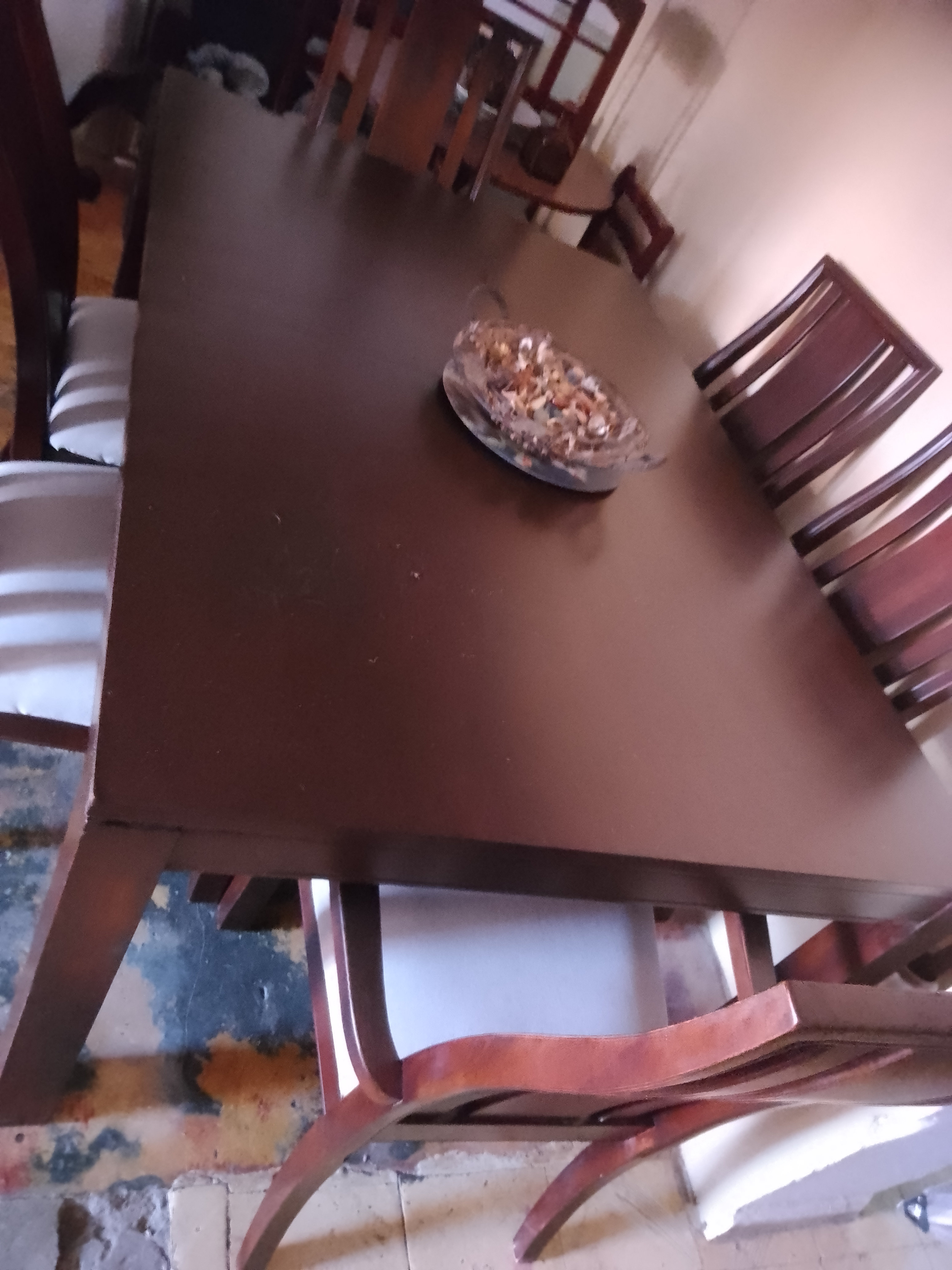 muebles y colchones - comedor usado 6 sillas importados ni roto ni flojo bien de pintura 