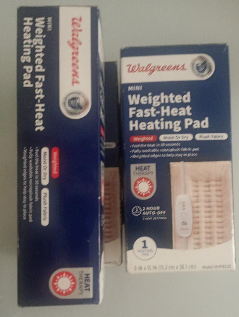 muebles y colchones - Manta termica de calor almohadilla termica weighted fast-heat 6x15 pulg walgreen 0