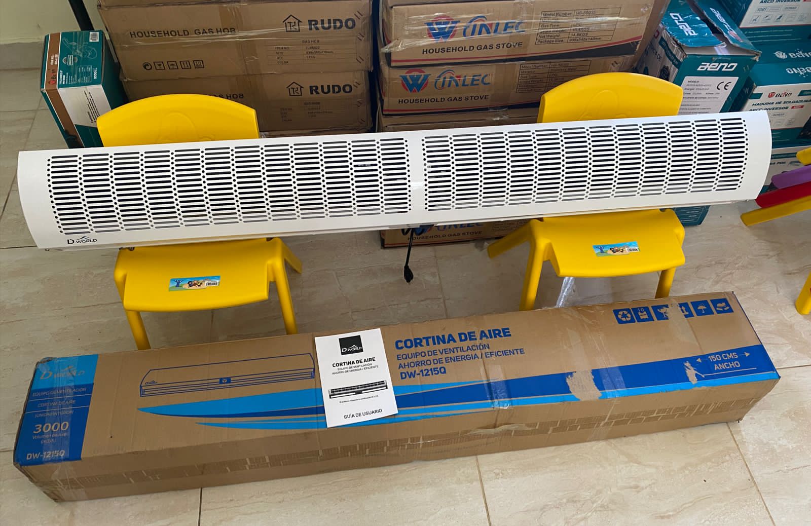 aires acondicionados y abanicos - Cortina de aire 110v 