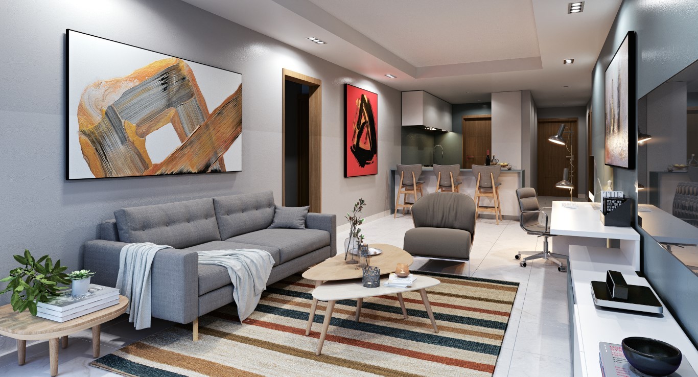 apartamentos - Venta de Apartamento de 2 Hab,  El Vergel.
 0