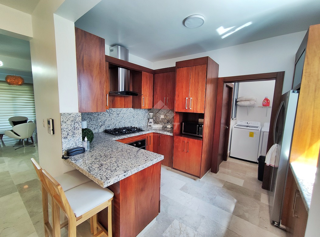 apartamentos - AMUEBLADO ASCENSOR Y PISCINA LA ZURZA SANTIAGO 1