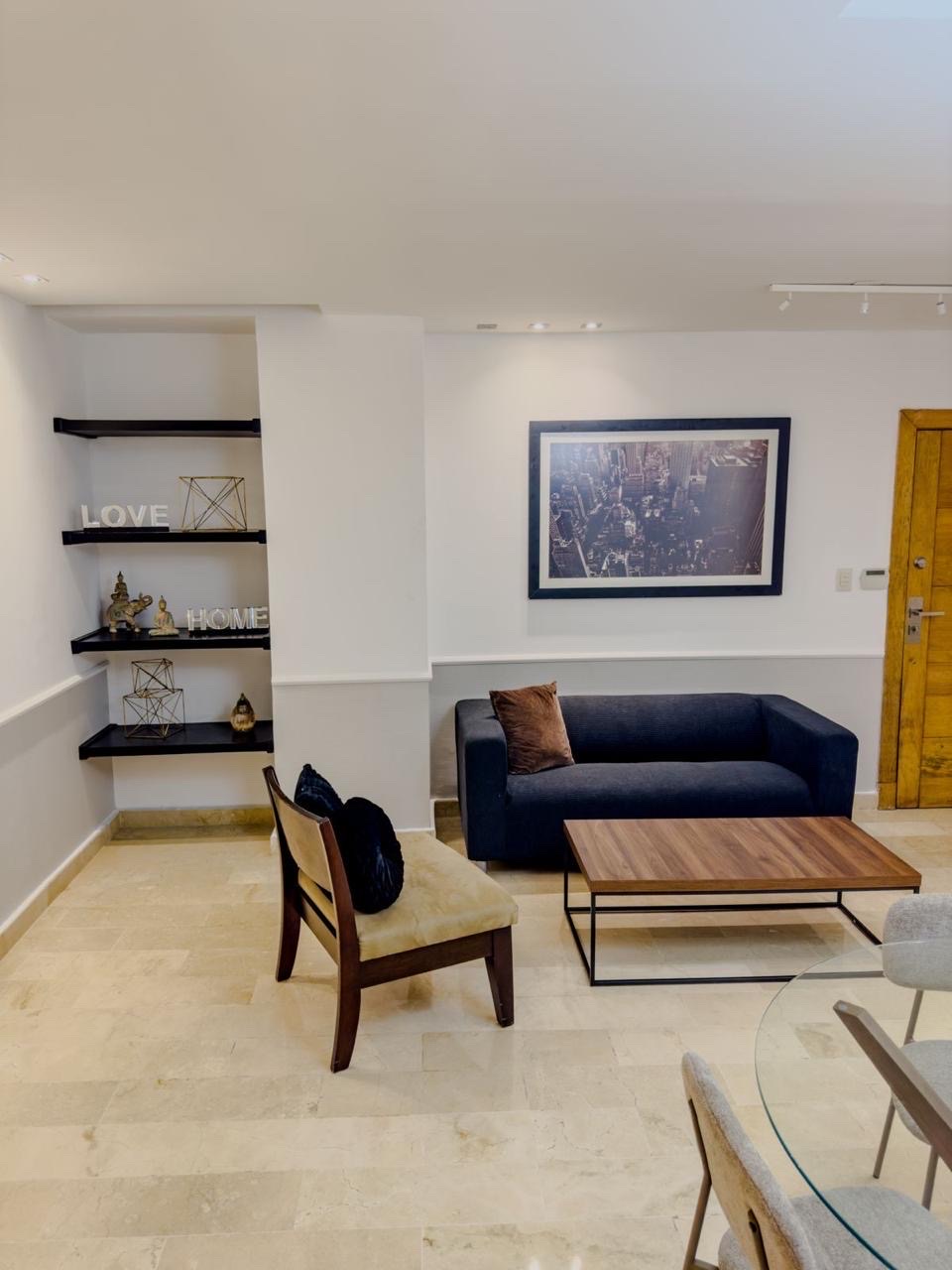 apartamentos - Apartamento En Alquiler De 1 Habitación Y 2 Baños En Naco 5