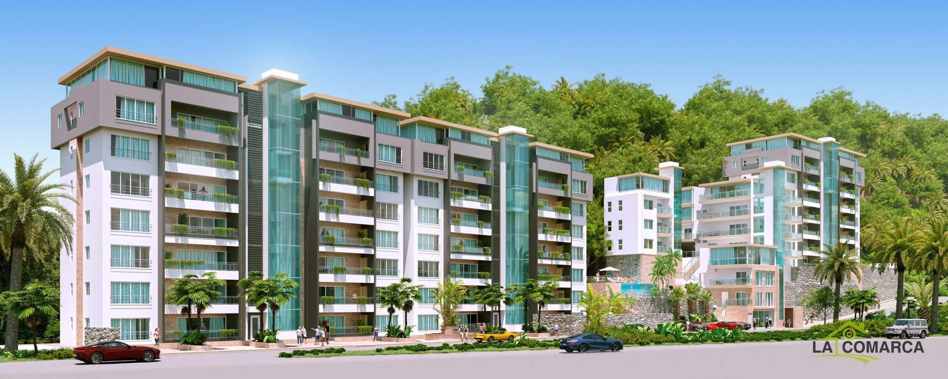 casas vacacionales y villas - APARTAMENTO CON VISTA AL MAR EN OCEAN WORLD, PUERTO PLATA 1