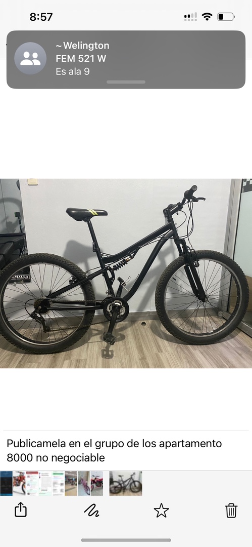 bicicletas y accesorios - Bicicleta de montaña