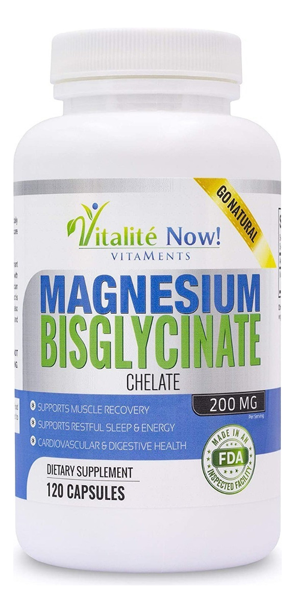 Salud y Equipamiento Médico - Glicinato Magnesio Vitalite - Unid
