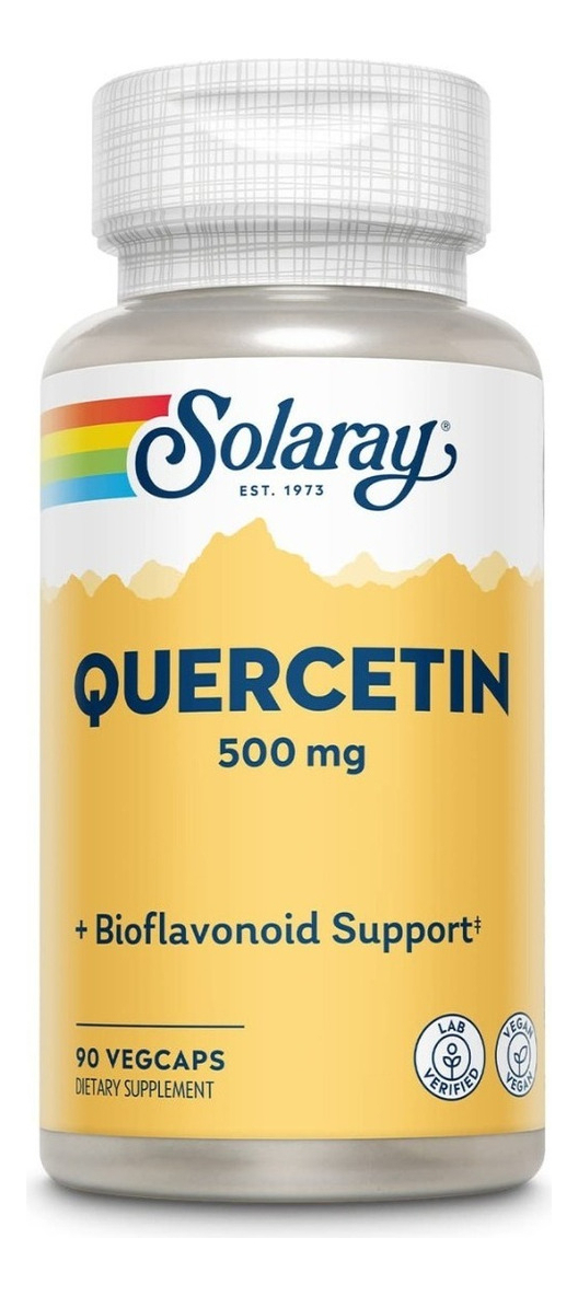 Salud y Equipamiento Médico - Quercetina 90 Cápsulas Solaray 0