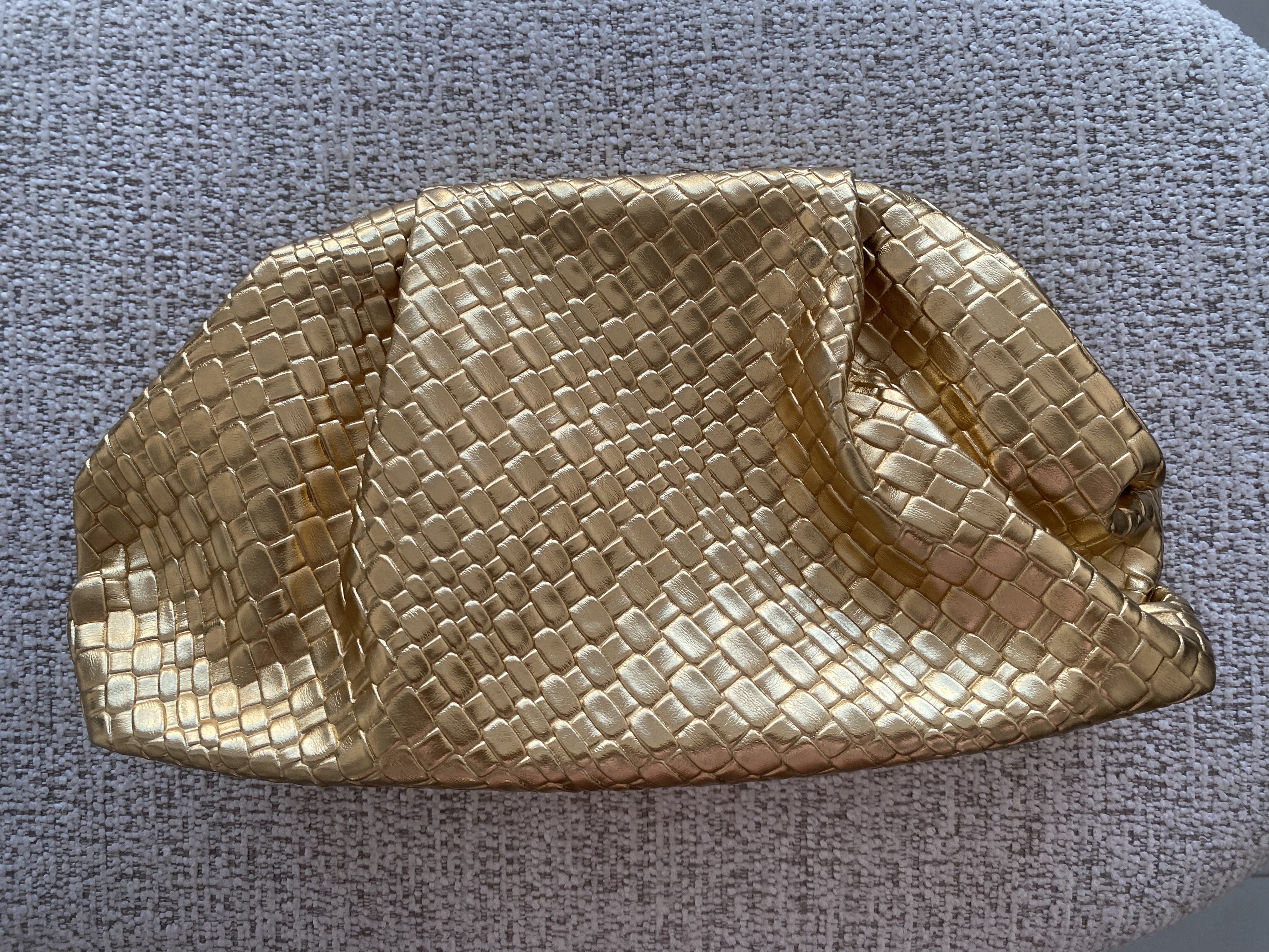 carteras y maletas - Clutch Dorado para salir de noche 0