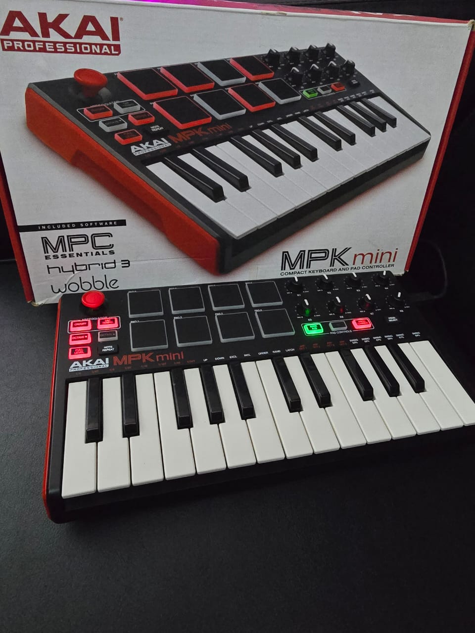 instrumentos musicales - Piano Akai MPK Mini MK2 1