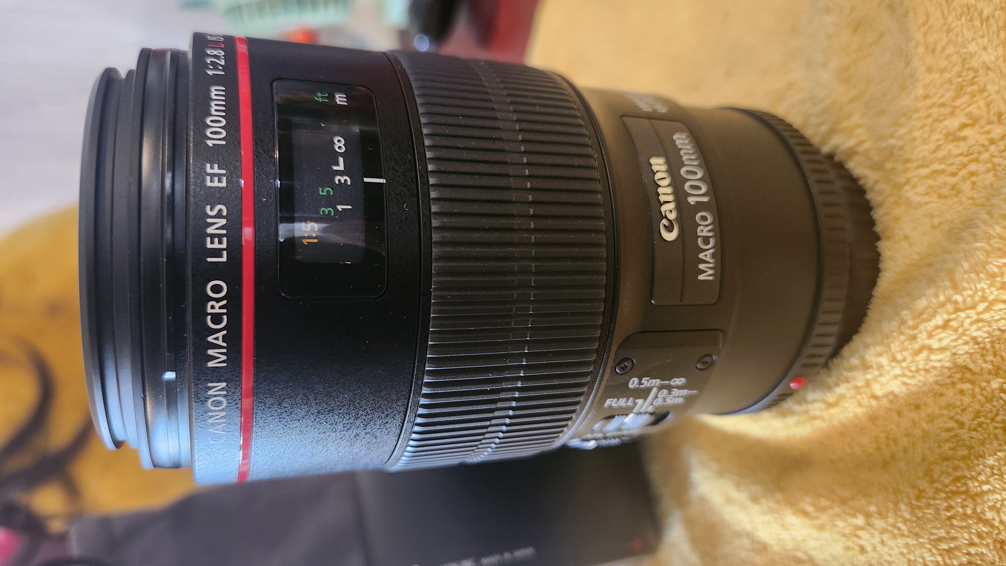 camaras y audio - Lente Canon Macro 100mm 2.8L 2
