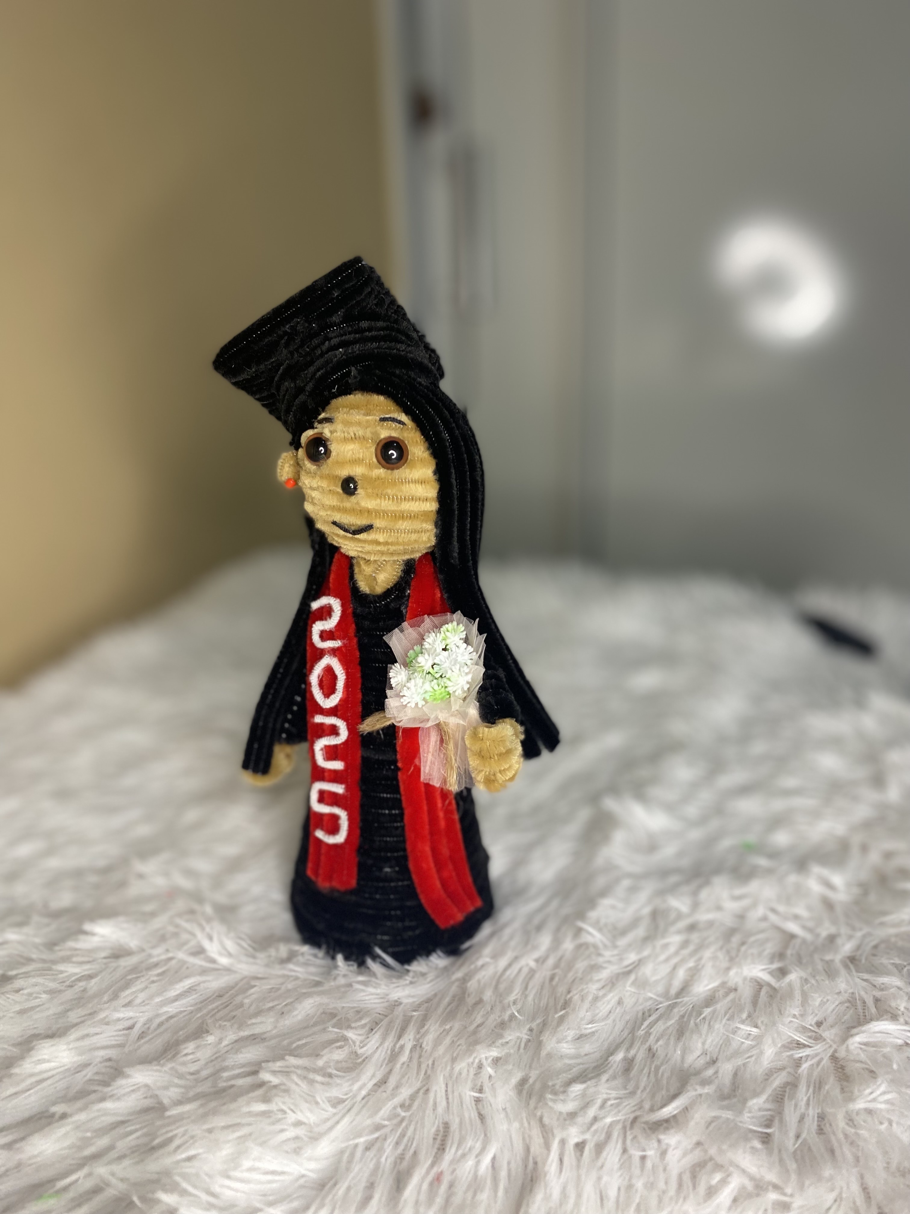 decoración y accesorios - muñeca de graduación y más  1