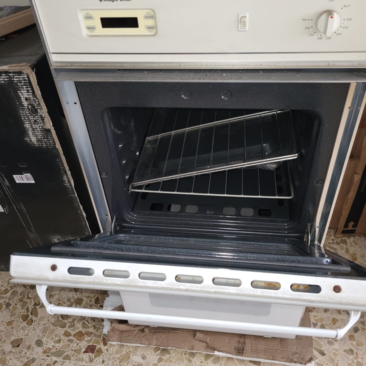 electrodomesticos - Horno doble y  estufa  de tope Marca Magic Chef  2