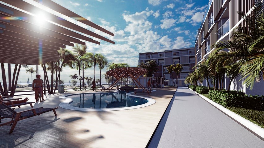 apartamentos - Proyecto en venta Punta Cana #22-3643 dos dormitorios, amplias áreas sociales.
 3