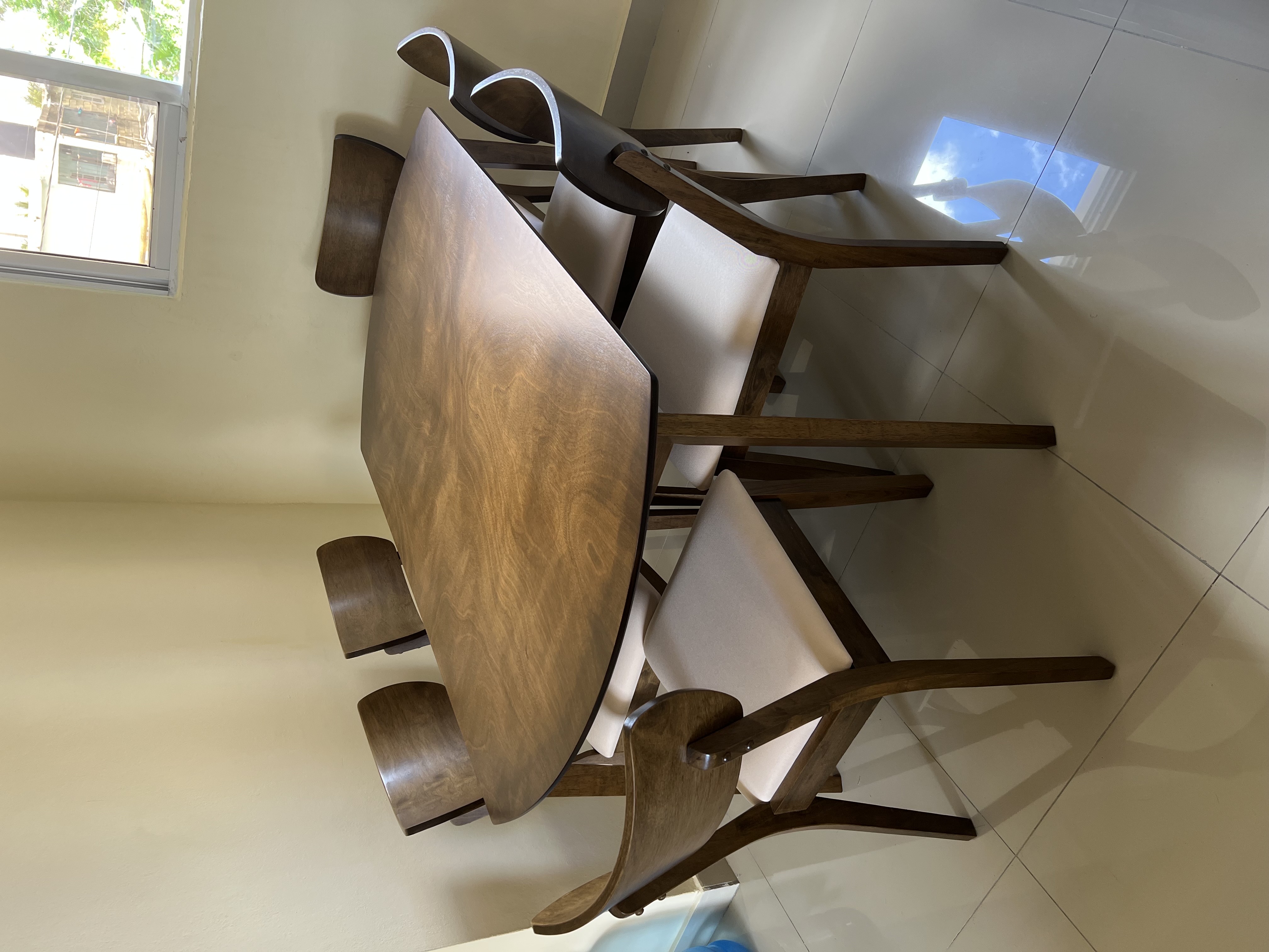 decoración y accesorios - comedor importado 4 sillas  2