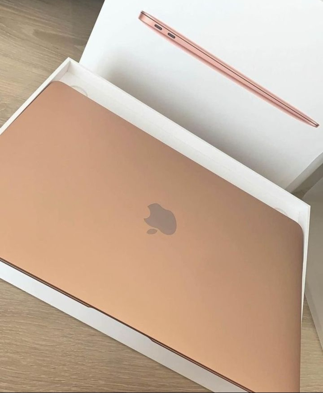 computadoras y laptops - Laptop Apple MacBook Air 2020, 13.3" M1, 8GB RAM, 256GB SSD, Rose Gold, Nueva 1