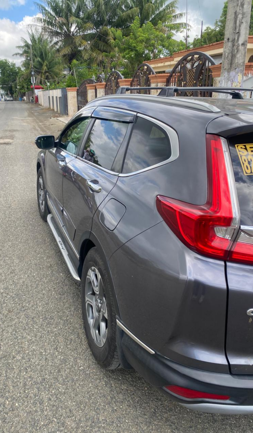 jeepetas y camionetas - Honda CR-V 2018 EX, gris, con 84,000 millas. 4