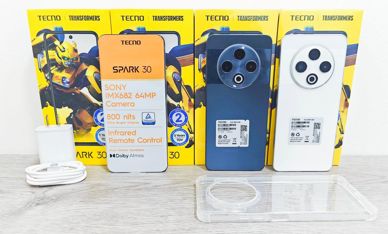 tv - TECNO SPARK 30 256GB 16GB RAM NUEVOS 