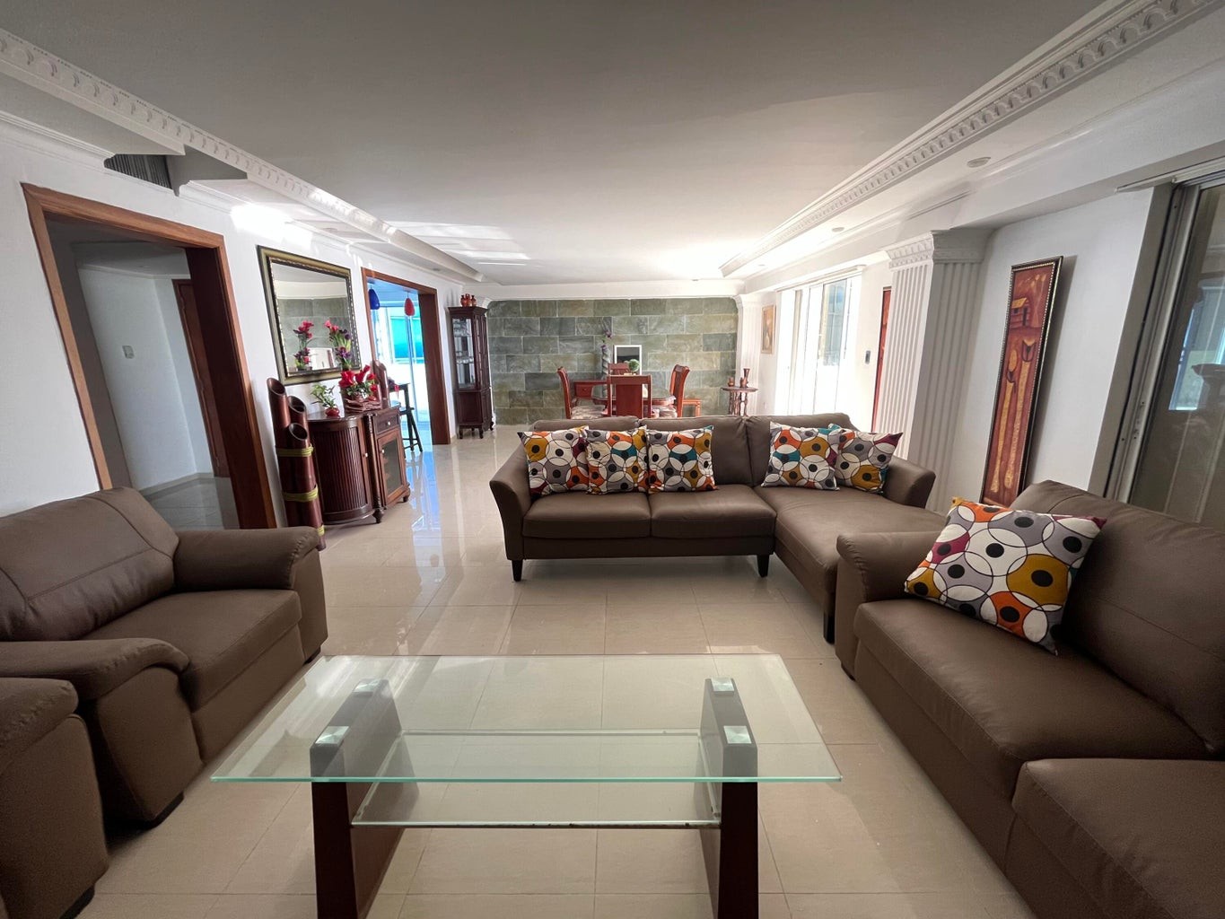 apartamentos - Amplio apartamento con hermosa vista al Mar Caribe desde su espacioso balcón 3