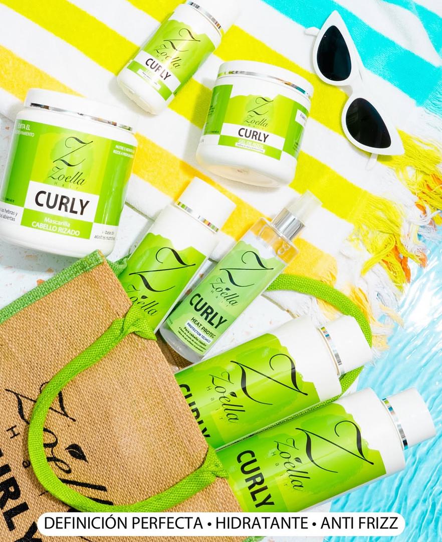 salud y belleza - línea curly completa para cabello rizado  2