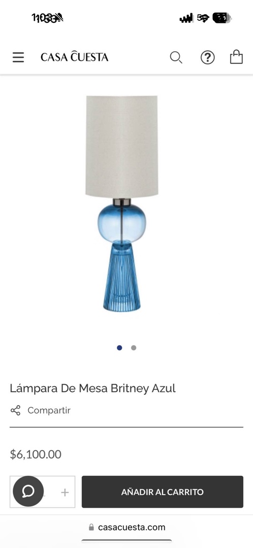 decoración y accesorios - Lampara de mesa nueva 0