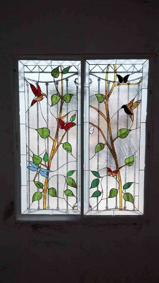 decoración y accesorios - Trabajos en arte vitral 4