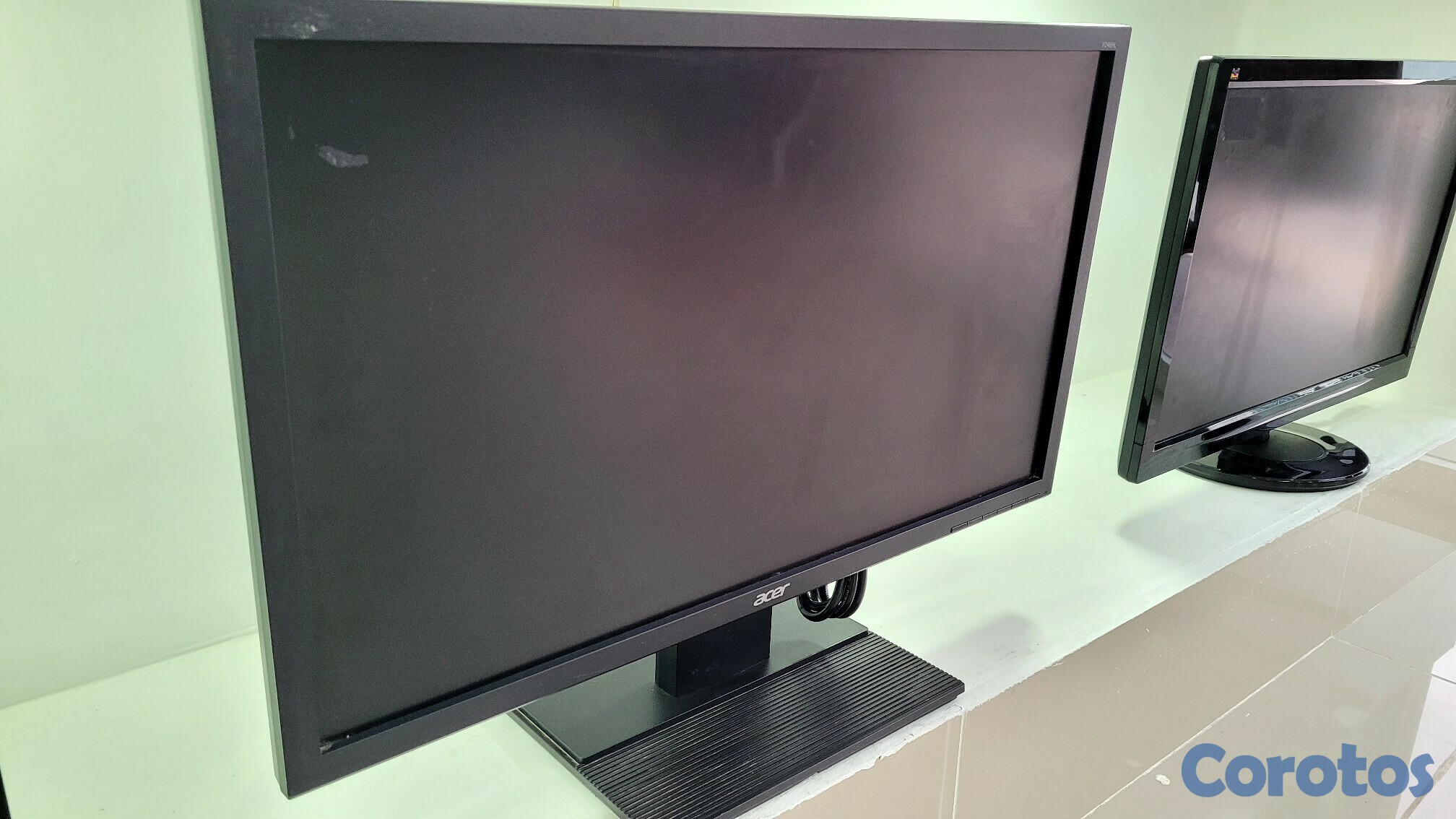 computadoras y laptops - Monitor Acer 24 Pulg hdmi y vga oferta 1