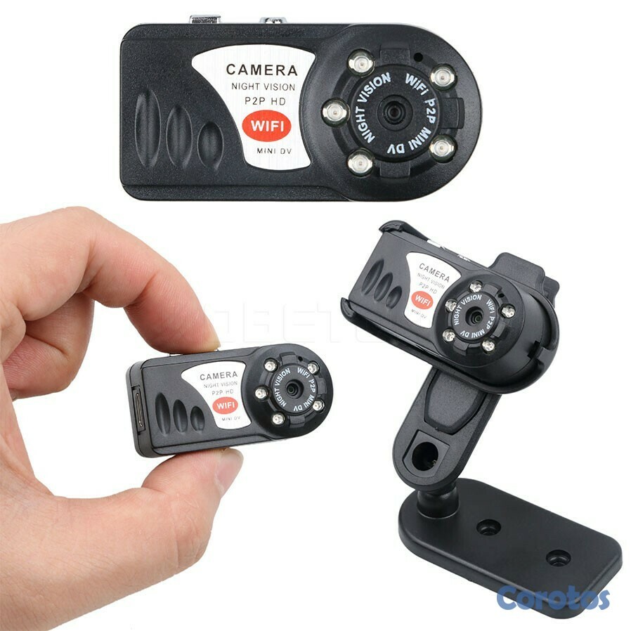 camaras y audio - Camara wifi mini modelo Q7 puedes verla desde tu telefono 2
