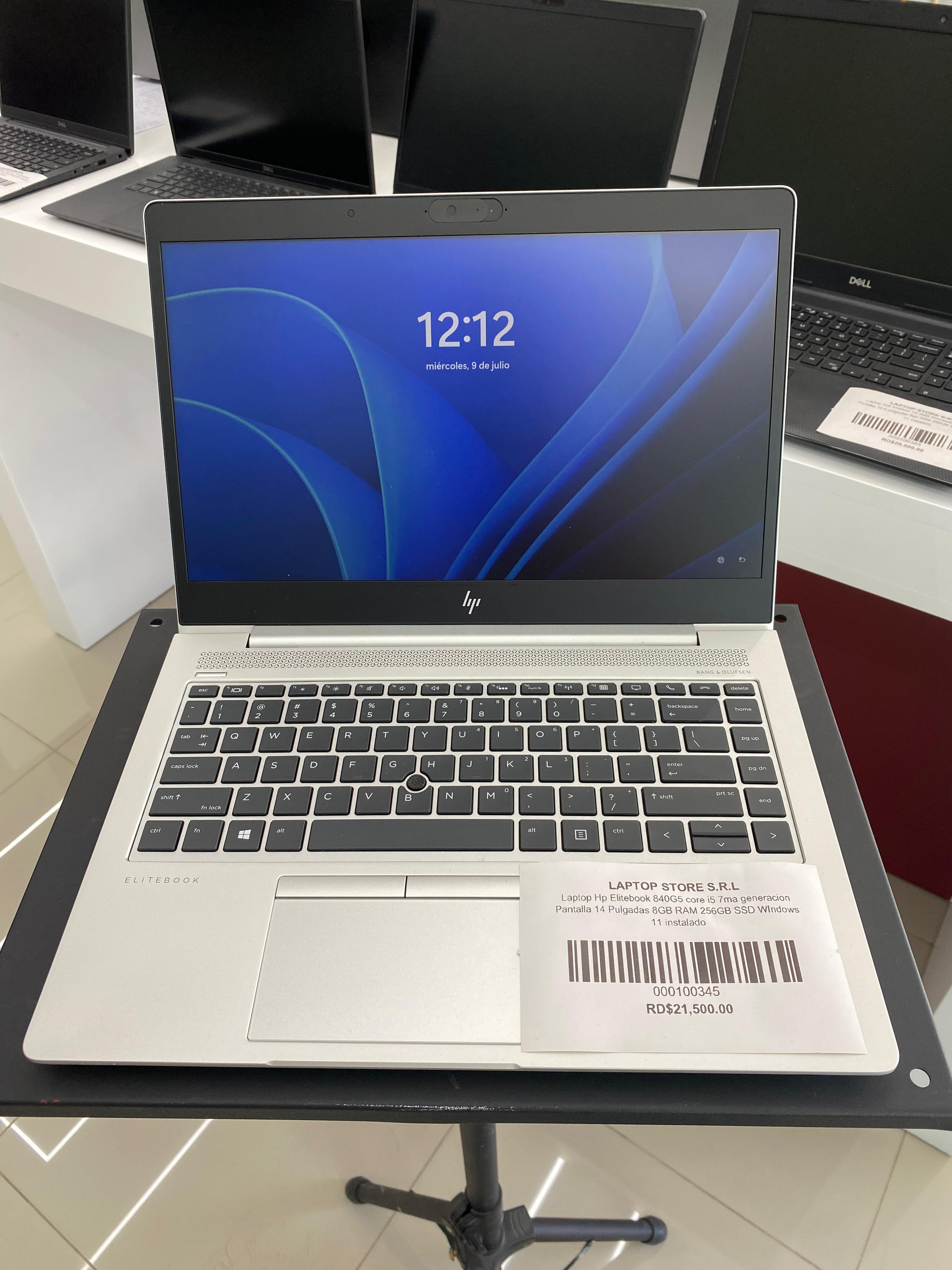 computadoras y laptops - Laptop HP Elitebook 840G5 core i5 7ma Generación p