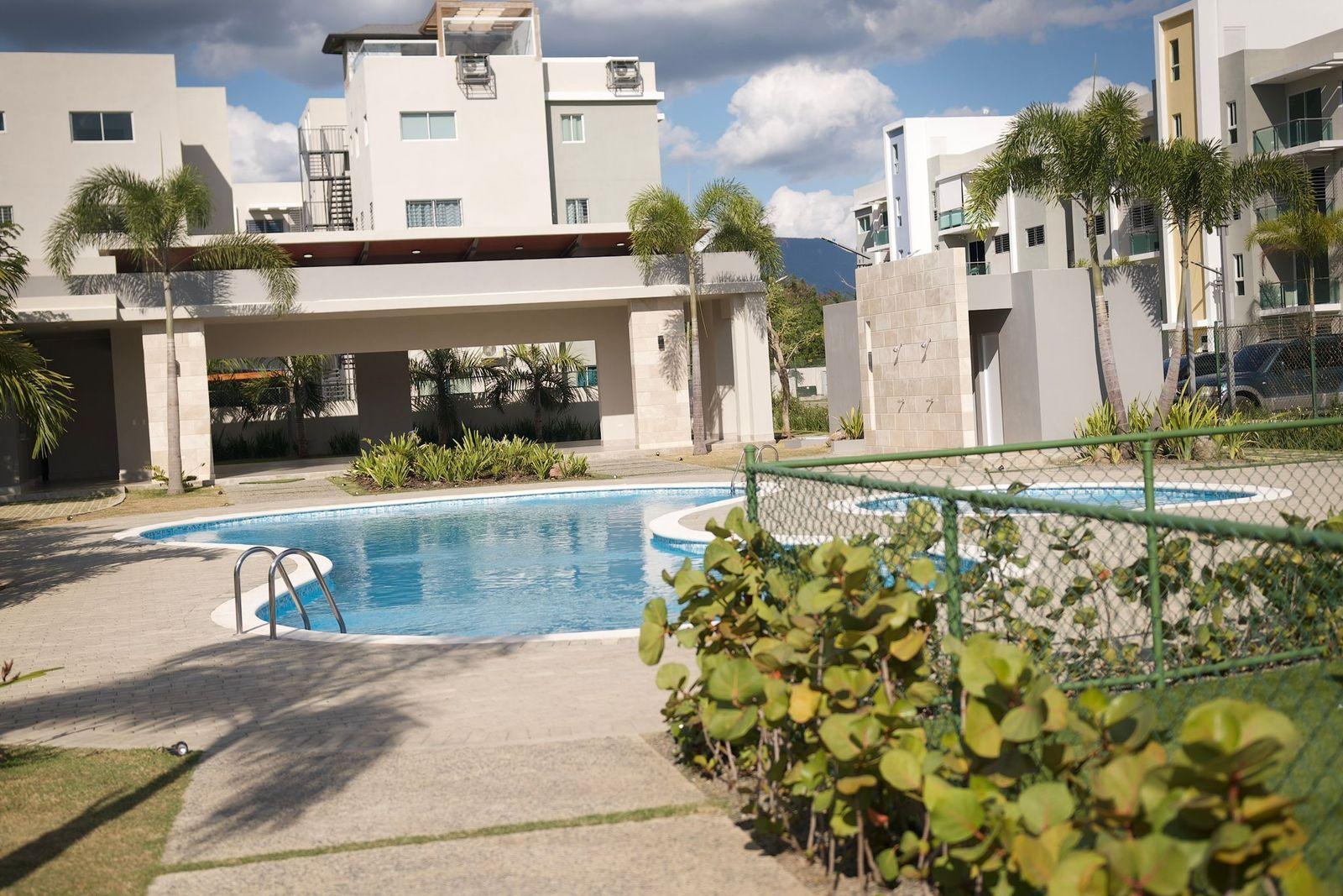 apartamentos - Apartamento 3 hab. con patio en alquiler – Llanos de Gurabo, Santiago 0
