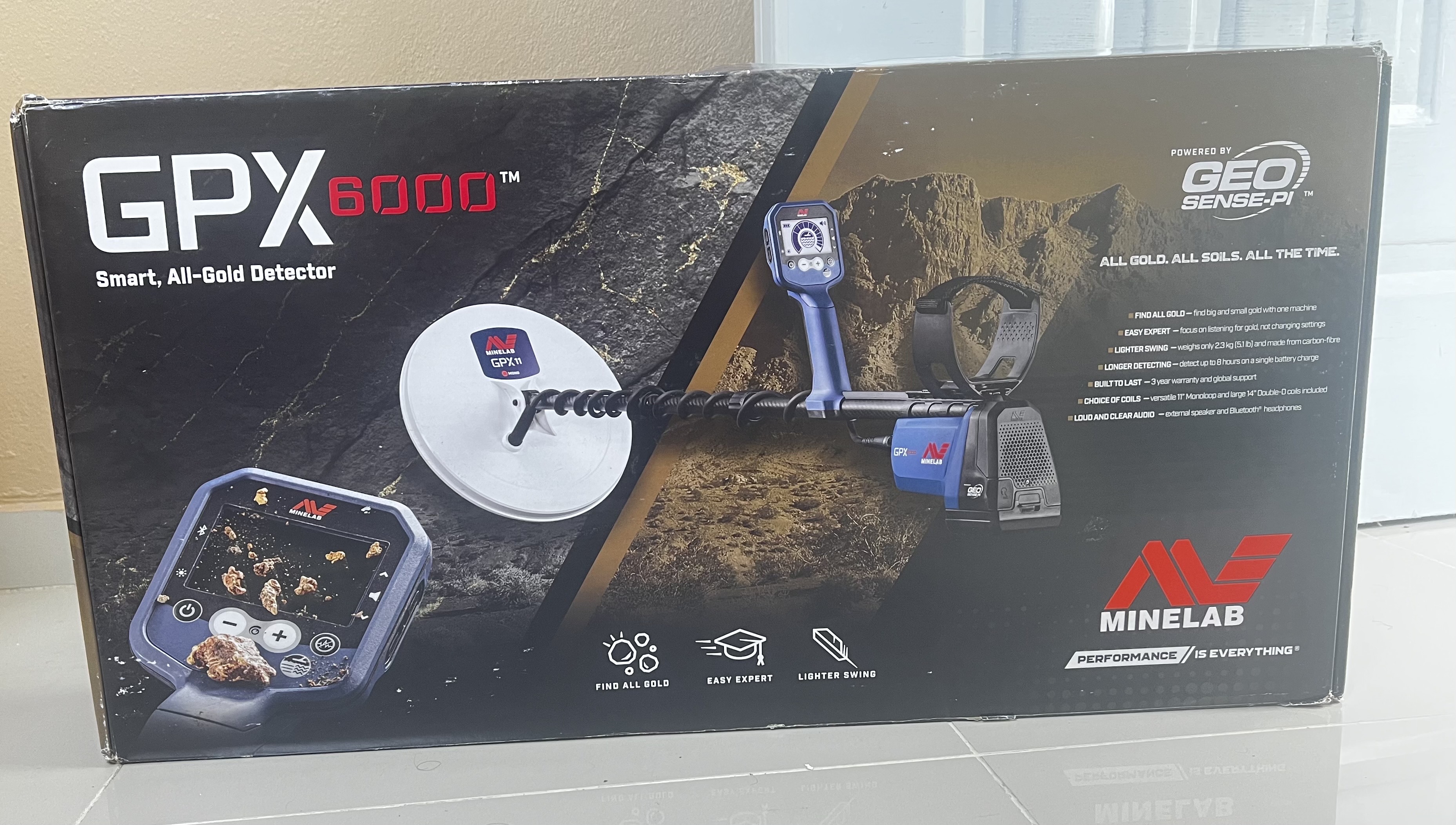 equipos profesionales - detector minelabGPX6000  6