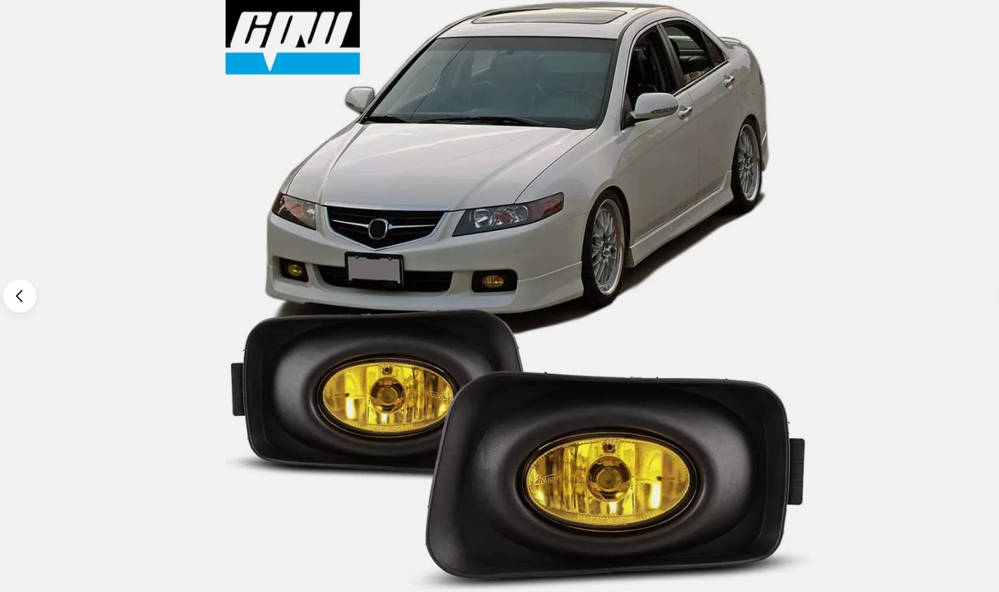 accesorios para vehiculos - Luces antiniebla para Acura TSX 2004-2005 