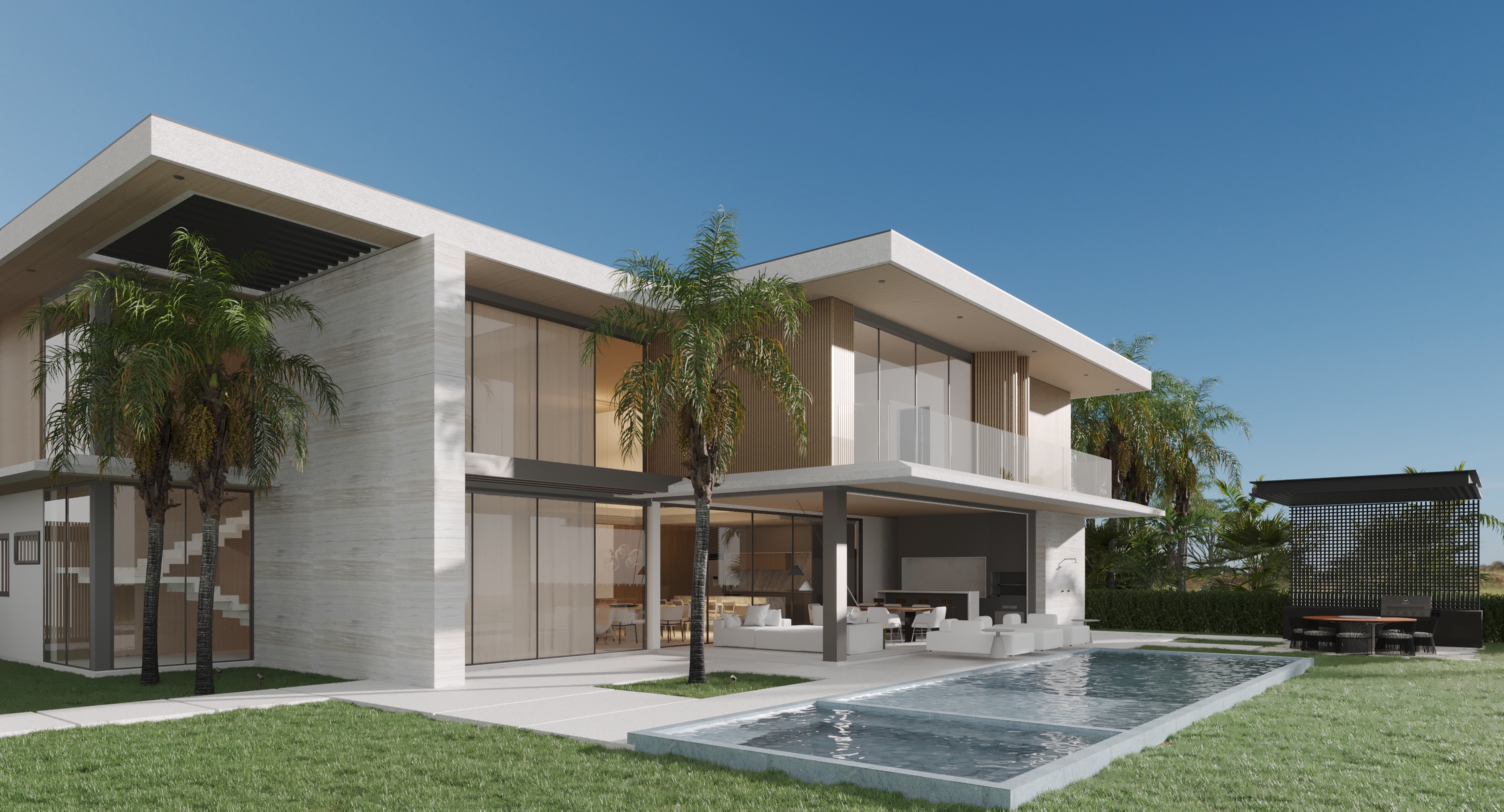 casas vacacionales y villas - VILLA LUXURY RESIDENCIAS DEL PARQUE 60 0