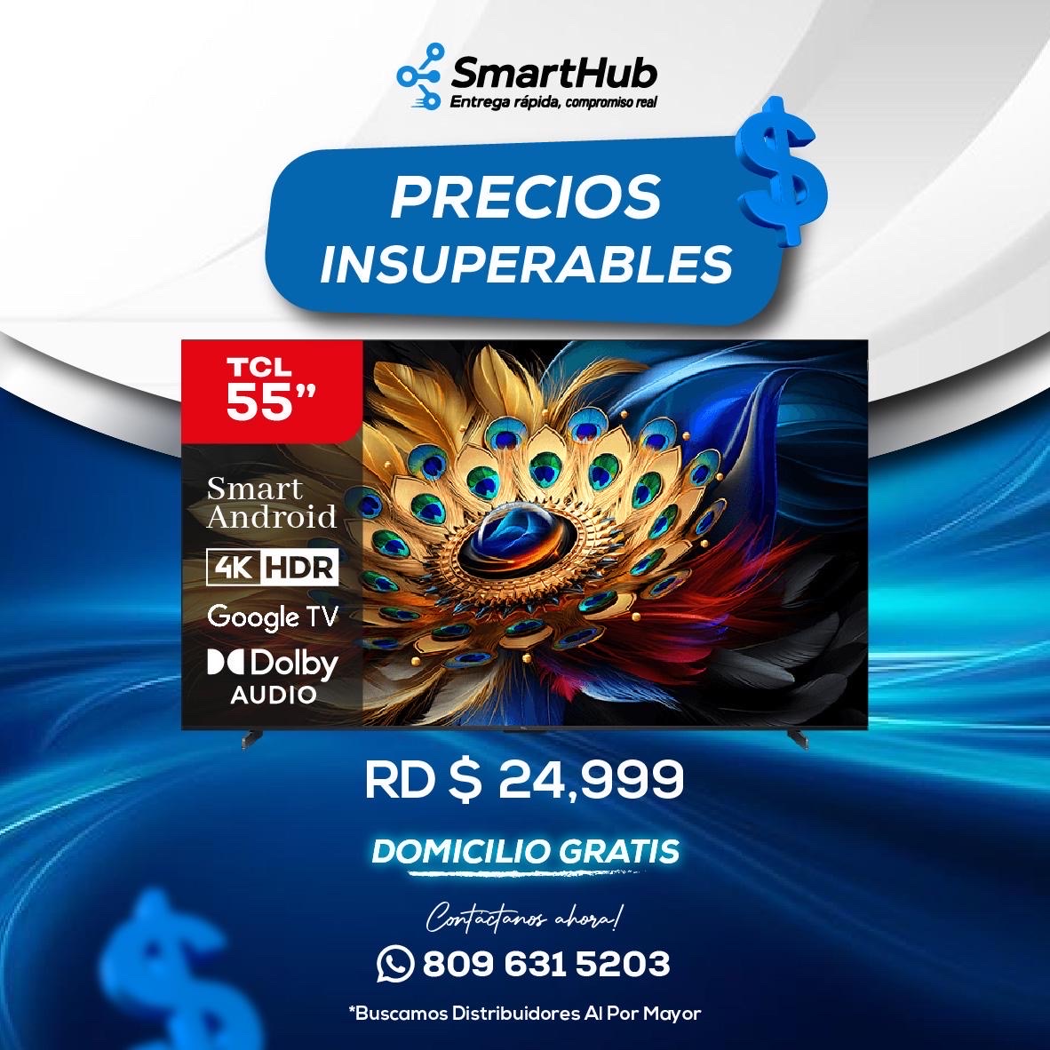 tv - TCL 55 pulgadas 4K 1