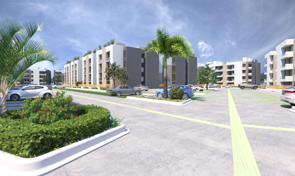 apartamentos - PROYECTO DE APARTAMENTOS 3 HABITACIONES-AUTOPISTA LAS AMERICAS
