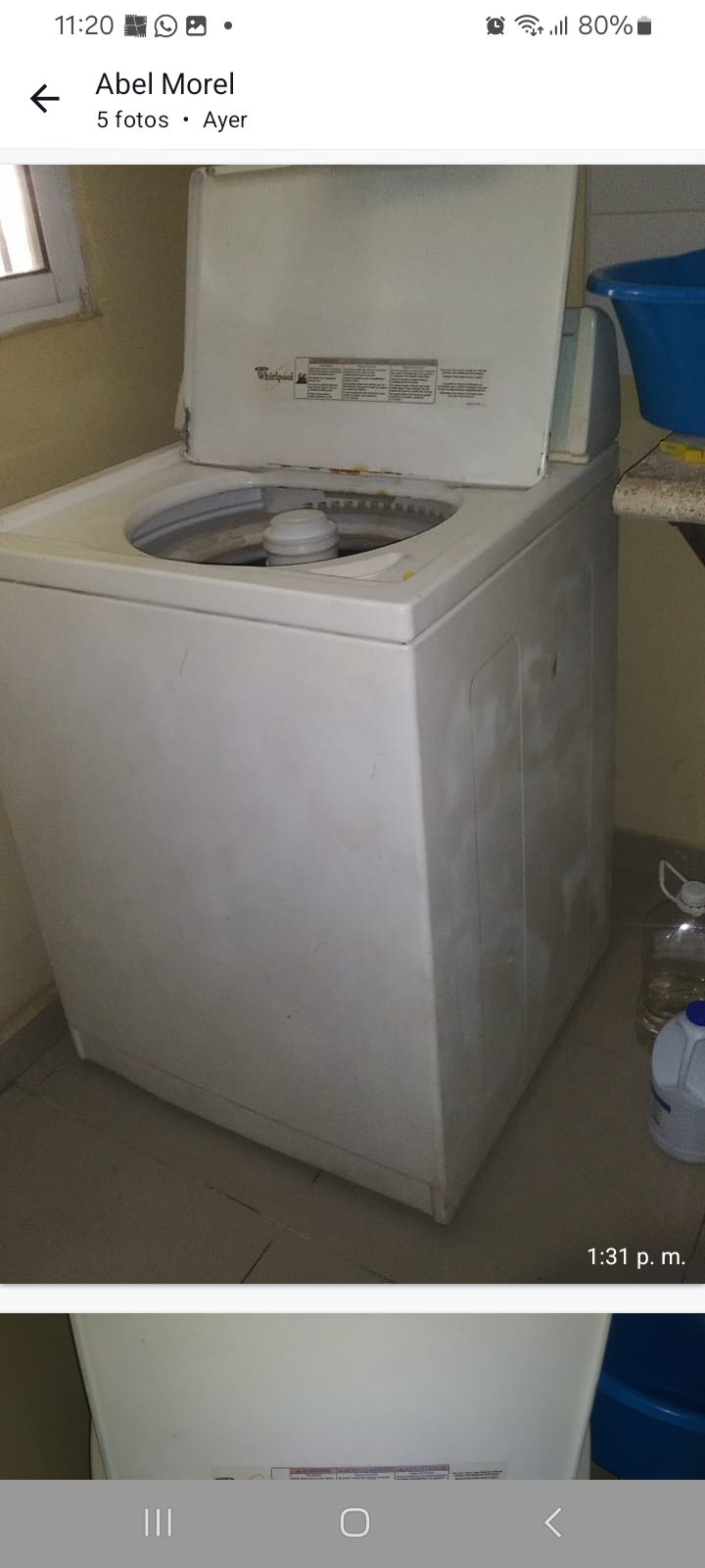 electrodomesticos - Lavadora Automática Whirlpool 25 Lbs. 2