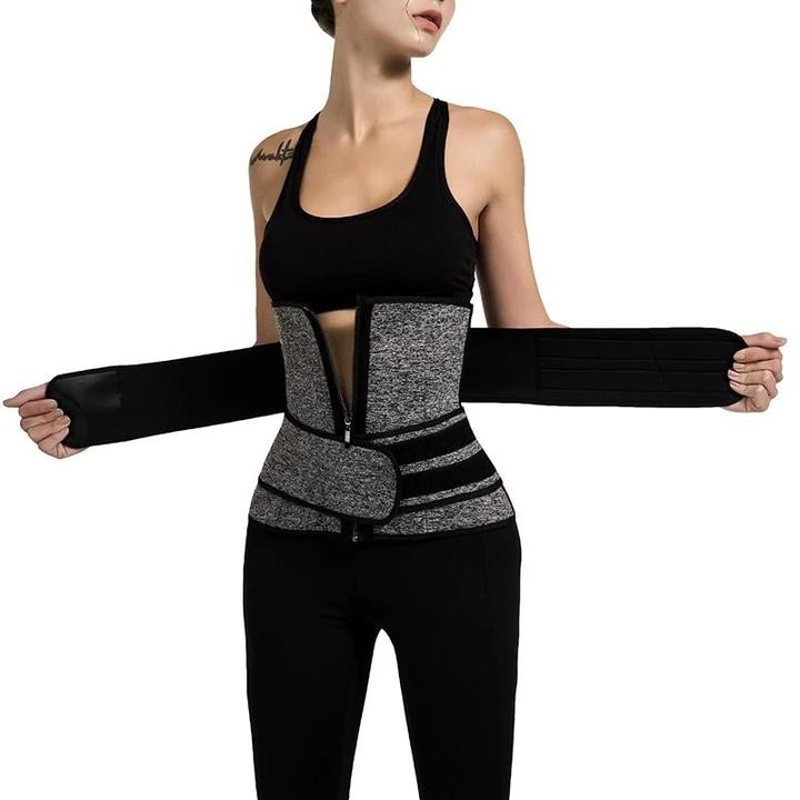 deportes - Faja de cintura premium con correas de doble compresión y cierre de apoyo 3