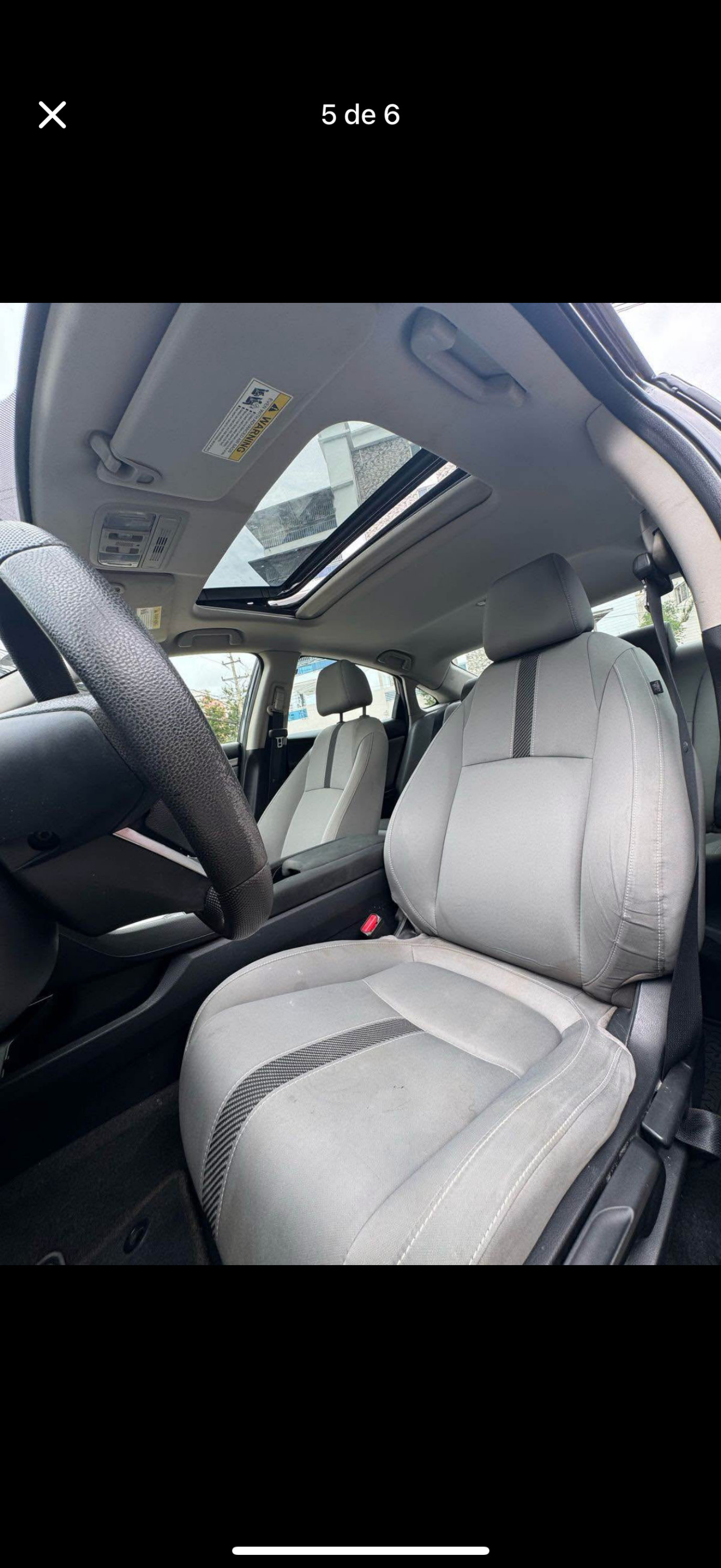carros - HONDA CIVIC EX 2016, Gris oscuro, en excelentes condiciones.
 3