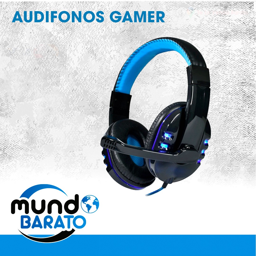 accesorios para electronica - Audifonos Gaming con microfono auriculares Gamer Jugar play cascos videojuegos 1