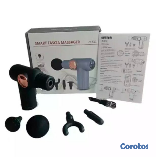 salud y belleza - Pistola de masajes Masajeador recargable inteligente  jy-511 2