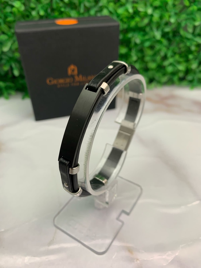 joyas, relojes y accesorios - Pulseras él piel para hombres Giorgio milano  9
