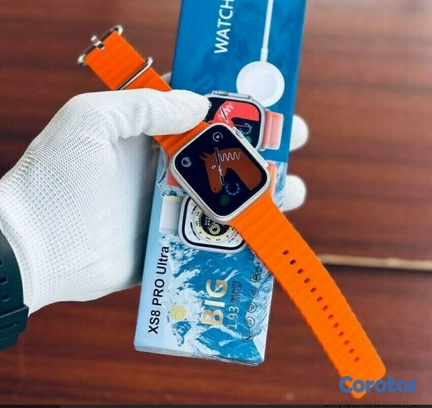 otros electronicos - Reloj inteligente  XS8 PRO Ultra  con carga inalambrica  2