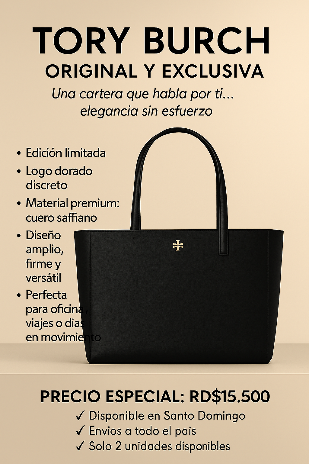 carteras y maletas - Vendo Cartera Tory Burch Original  0
