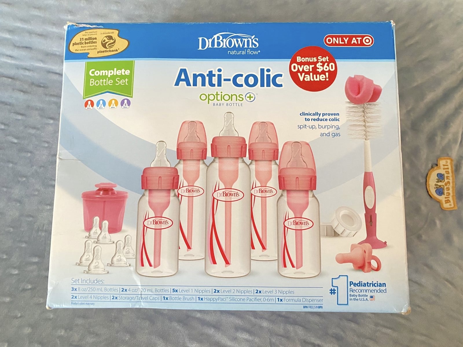 cuidado y nutricion - Biberones Dr. Brown’s anti colic 0