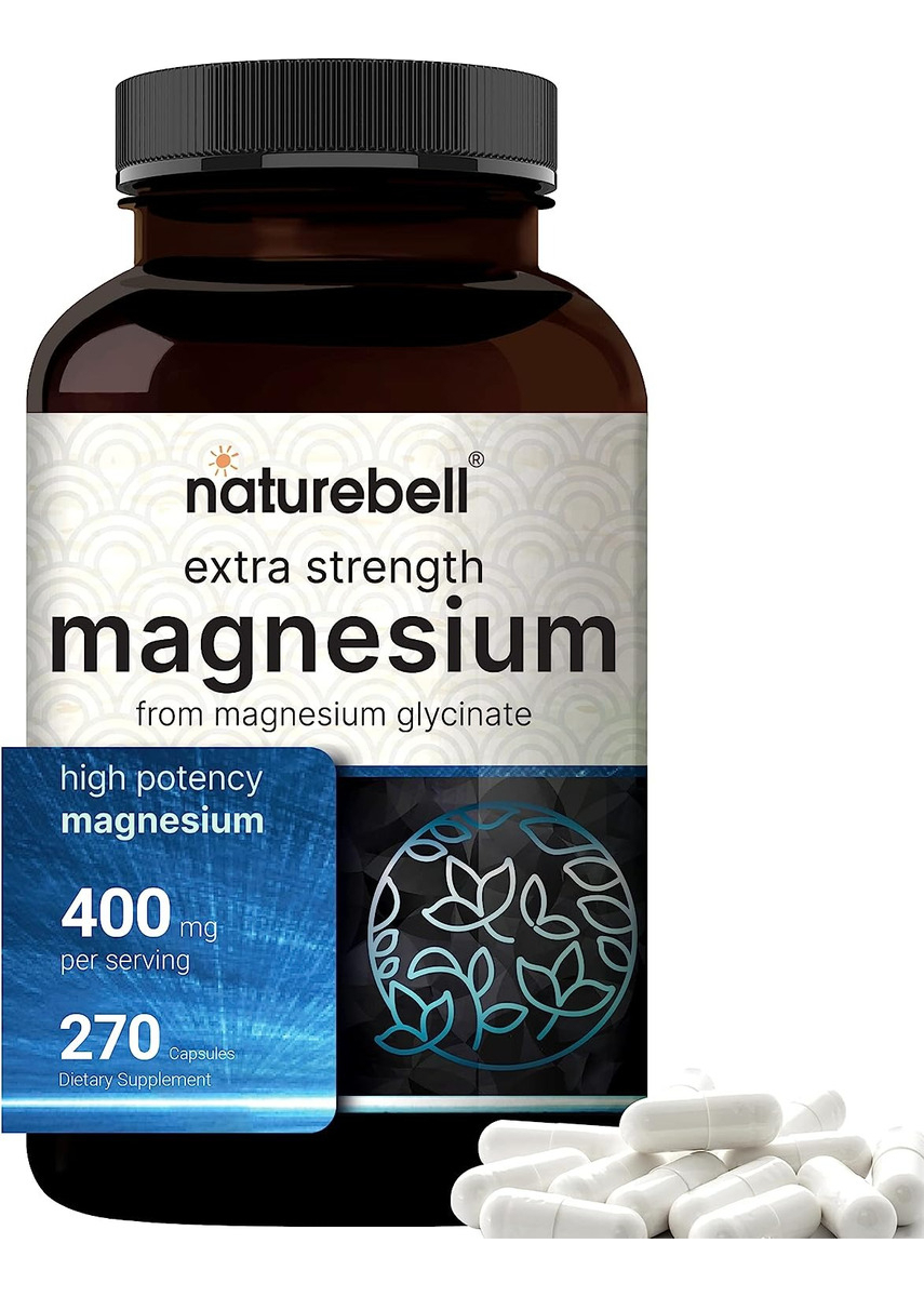 Salud y Equipamiento Médico - Naturebell Glicinato De Magnesio 400 Mg