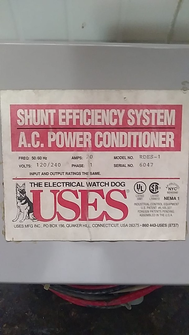 equipos profesionales - Protector de línea y sobrecorrientes USES (Acondicionador de energía 120/240 V.) 0